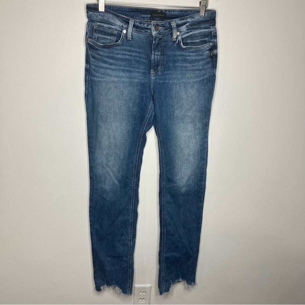 Silver jeans Suki Straight distressed size‎ 31